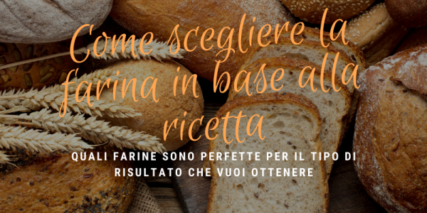 Come scegliere la farina in base alla ricetta 